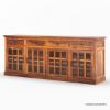 Picture of Dallas Ranch Rustic Solid Wood 4 Drawer Extra Long Buffet Cabinet