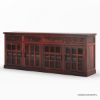 Picture of Dallas Ranch Rustic Solid Wood 4 Drawer Extra Long Buffet Cabinet