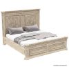 Picture of Nebula Traditional Style Rustic Solid Wood Platform Bed
