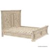 Picture of Nebula Traditional Style Rustic Solid Wood Platform Bed
