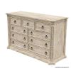 Picture of Nebula Rustic Solid Wood Large Dresser With 9 Drawers