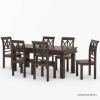 Picture of Chester Rustic Solid Wood Dining Table Set