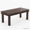 Picture of Chester Rustic Solid Wood Dining Table Set