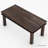 Picture of Chester Rustic Solid Wood Shaker Style Dining Table