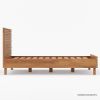 Picture of Hackney Mid-Century Modern Teak Wood 4 Piece Bedroom Collection