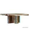 Picture of Wilmington Rustic Reclaimed Wood Square Dining Table