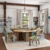 Picture of Wilmington Rustic Reclaimed Wood Square Dining Table