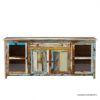 Picture of Wilmington Rustic Solid Wood Extra Long Buffet Cabinet with Glass Door
