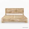 Picture of Cumbria Handcrafted Solid Wood 4 Piece Bedroom Set