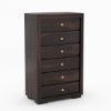 Picture of Basildon Modern Farmhouse Solid Wood 6 Drawer Tall Dresser