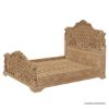 Picture of Preston Solid Teak Wood Traditional Rustic Platform Bed