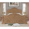 Picture of Preston Solid Teak Wood Traditional Rustic Platform Bed