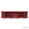 Picture of Mongolian Extra Long Solid Wood TV Media Console Cabinet (96"/118")