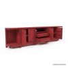 Picture of Mongolian Extra Long Solid Wood TV Media Console Cabinet (96"/118")