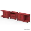 Picture of Mongolian Extra Long Solid Wood TV Media Console Cabinet (96"/118")