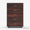 Picture of Dawlish Solid Wood 5 Drawer 48" Tall Dresser