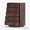 Picture of Dawlish Solid Wood 5 Drawer 48" Tall Dresser