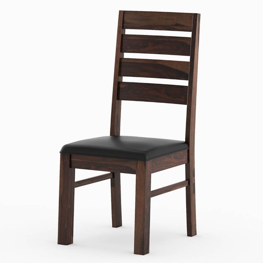 Picture of Galveston Rustic Solid Wood Dining Chair