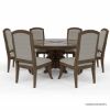 Picture of Wiltshire Rustic Teak Wood Handcarved Dining Table Set