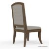Picture of Wiltshire Teak Wood Upholstered Dining Chair