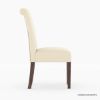Picture of Sierra Rustic Solid Wood Sutton Upholstered Parsons Chair
