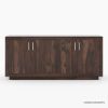 Picture of Sierra Rustic Solid Wood Buffet Sideboard Cabinet with Storage