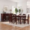 Picture of Texas Handcrafted Solid Mahogany Wood 8 Piece Dining Room Set