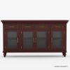 Picture of Texas Handcrafted Solid Mahogany Wood 8 Piece Dining Room Set