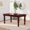 Picture of Texas Handcrafted Solid Mahogany Wood Dining Table