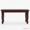 Picture of Texas Handcrafted Solid Mahogany Wood Dining Table