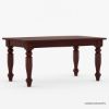 Picture of Texas Handcrafted Solid Mahogany Wood Dining Table