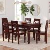 Picture of Texas Handcrafted Solid Mahogany Wood Dining Table