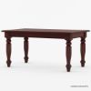 Picture of Texas Handcrafted Solid Mahogany Wood Dining Table