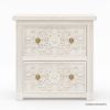 Picture of Gallatin Hand-carved Solid Wood 4 Piece Bedroom Set