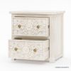 Picture of Gallatin Hand-carved Solid Wood 4 Piece Bedroom Set