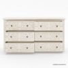 Picture of Gallatin Handcarved Solid Wood 6 Drawer Bedroom Dresser