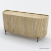 Picture of Pescadero Solid Wood 2 Door Modern Long Sideboard Cabinet