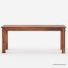 Picture of Seward Rustic Solid Wood Dining Table Chair Set