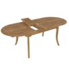 Picture of Picklescott Teak Oval  Extendable Outdoor Dining Set with Umbrella Hole 