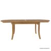 Picture of Picklescott Teak Oval  Extendable Outdoor Dining Set with Umbrella Hole 