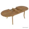 Picture of Picklescott Teak Oval  Extendable Outdoor Dining Set with Umbrella Hole 