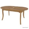 Picture of Picklescott Teak Oval  Extendable Outdoor Dining Set with Umbrella Hole 