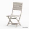Picture of Lazio Folding Outdoor Teak Dining Table Set With Foldable Chairs