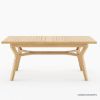 Picture of Hamburg Extendable Teak Outdoor Dining Table