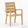 Picture of Hamburg Teak Outdoor Dining Armchair