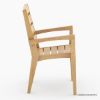 Picture of Hamburg Teak Outdoor Dining Armchair