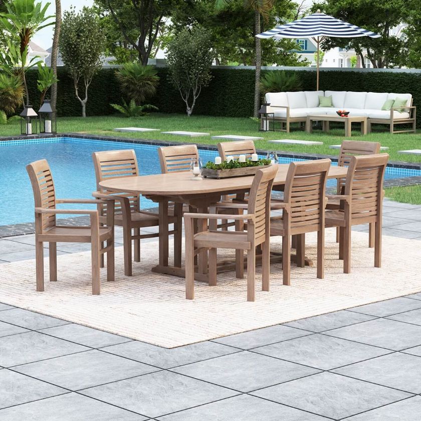 Picture of Emden Extendable Outdoor Dining Set