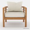 Picture of Bilston 4 Seater Outdoor Teak Sofa Set 