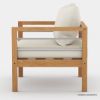 Picture of Bilston Outdoor Rustic Teak Wood Single Seat Sofa