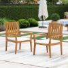 Picture of Bernburg Teak Outdoor Dining Chair with Cushion